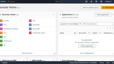 aws management console